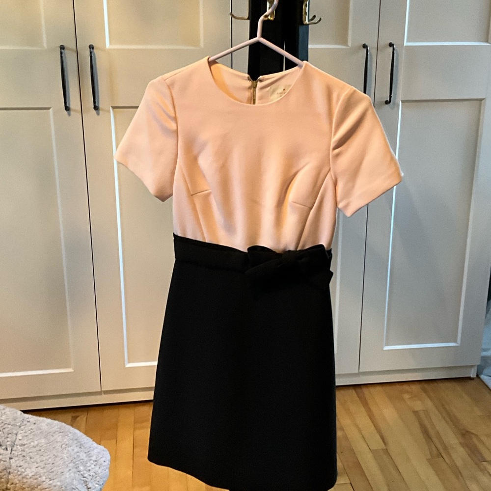 Kate Spade Pink and Black Mini Dress
